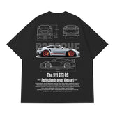 Porsche 911 GT3 RS Oversized T-Shirt